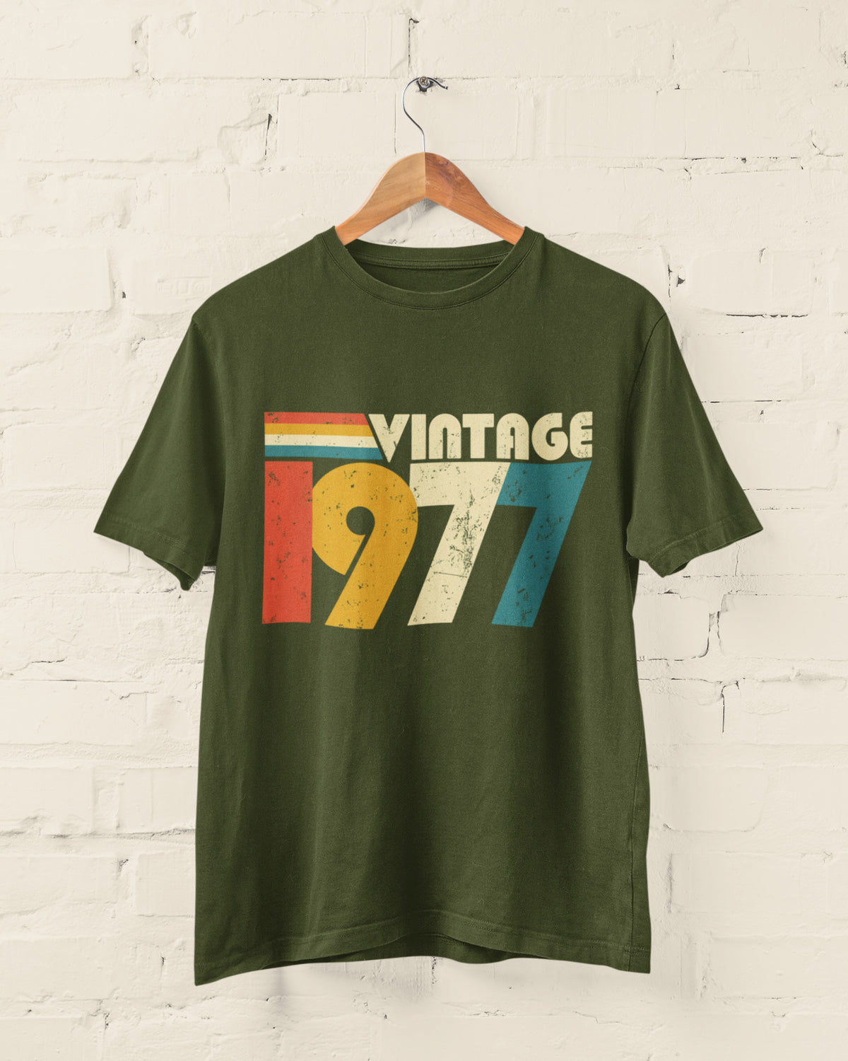 Vintage 1977 50th Birthday T-Shirt for 2027