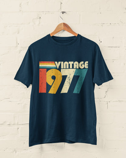 Vintage 1977 50th Birthday T-Shirt for 2027