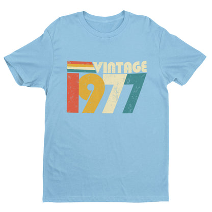 Vintage 1977 50th Birthday T-Shirt for 2027
