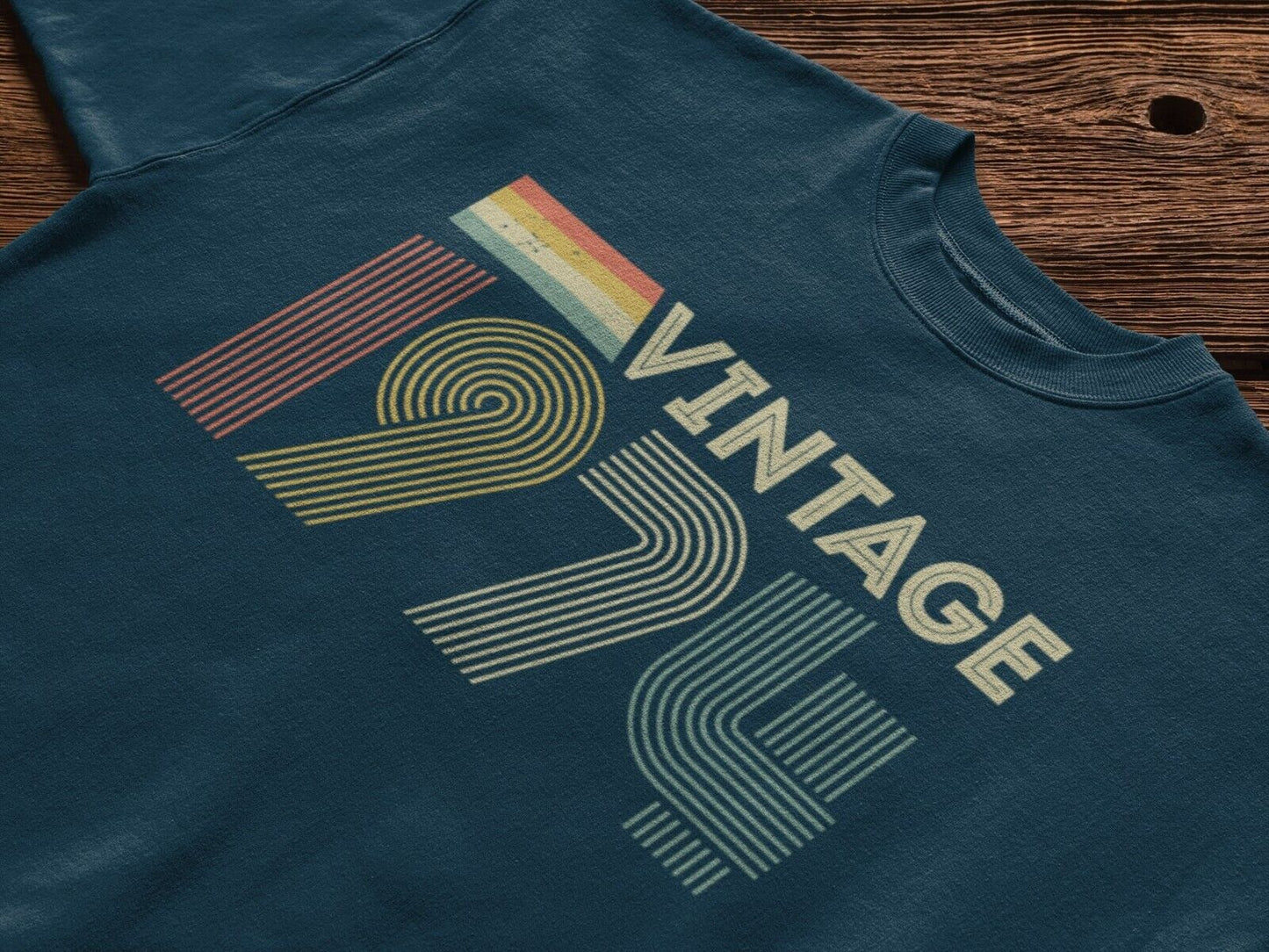 50th Birthday in 2024 T Shirt Vintage 1974 Retro Design Gift Idea PresGalaxy Tees