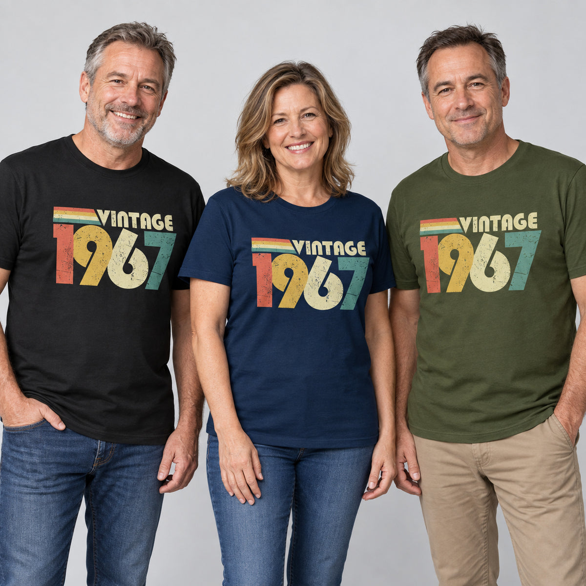 Vintage 1967 T-Shirt - 60th Birthday in 2027