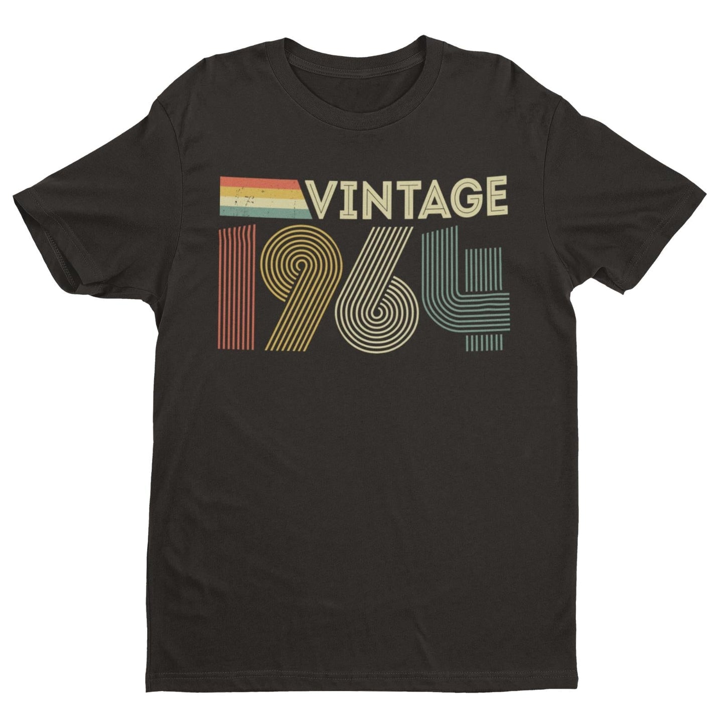 60th Birthday in 2024 T Shirt Vintage 1964 Retro Design Gift Idea PresGalaxy Tees