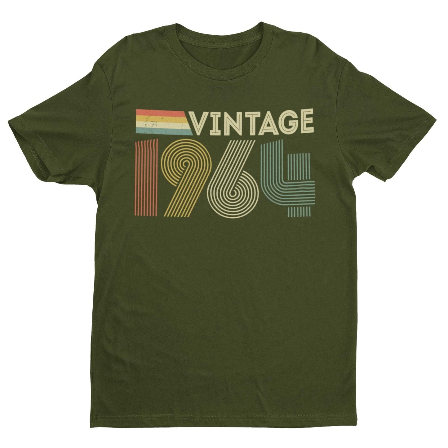 60th Birthday in 2024 T Shirt Vintage 1964 Retro Design Gift Idea PresGalaxy Tees