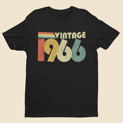 60th Birthday in 2026 T-Shirt Vintage 1966 Gift Novelty Present T-Shirt