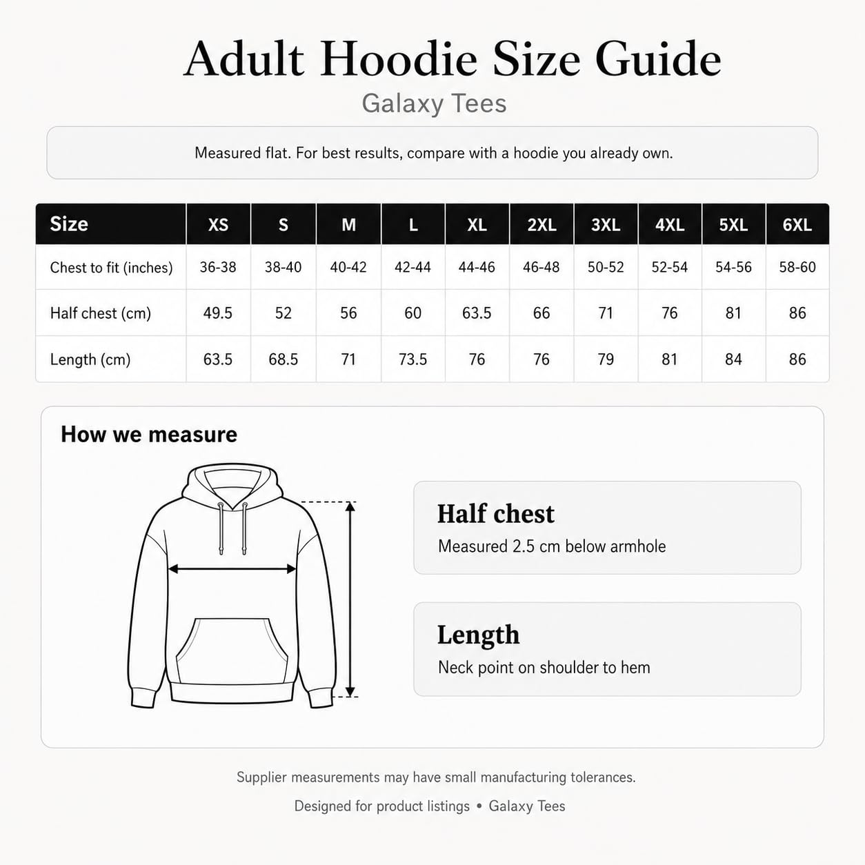 Personalised Galaxy Tees Unisex England World Cup Hoodie, Custom Name & Number Back Print, Adult Unisex Football Fan Gift - Galaxy Tees