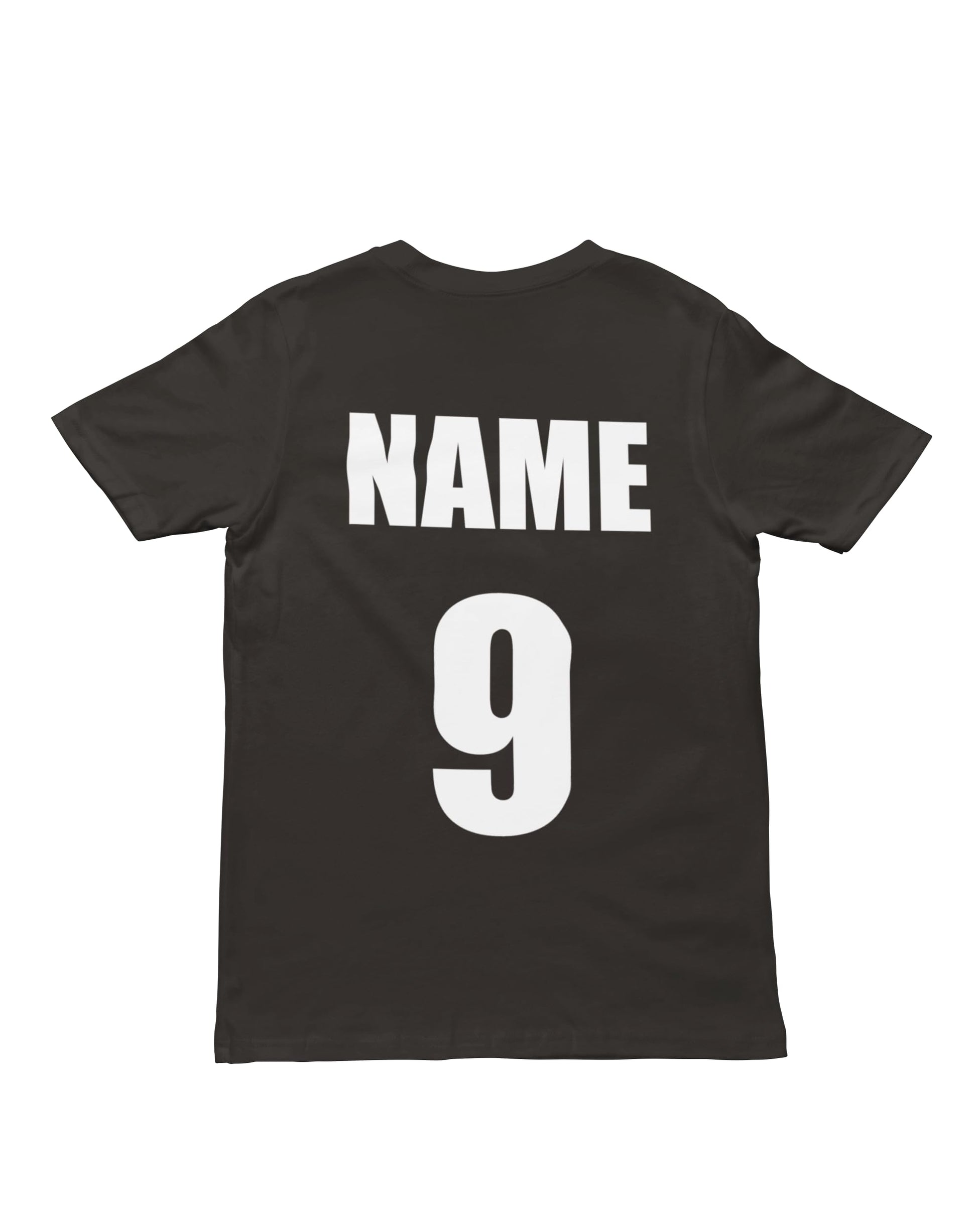 Personalised England World Cup T-Shirt, Custom Name & Number Back Print, Adult Unisex Football Fan Shirt, White Black Gift - Galaxy Tees