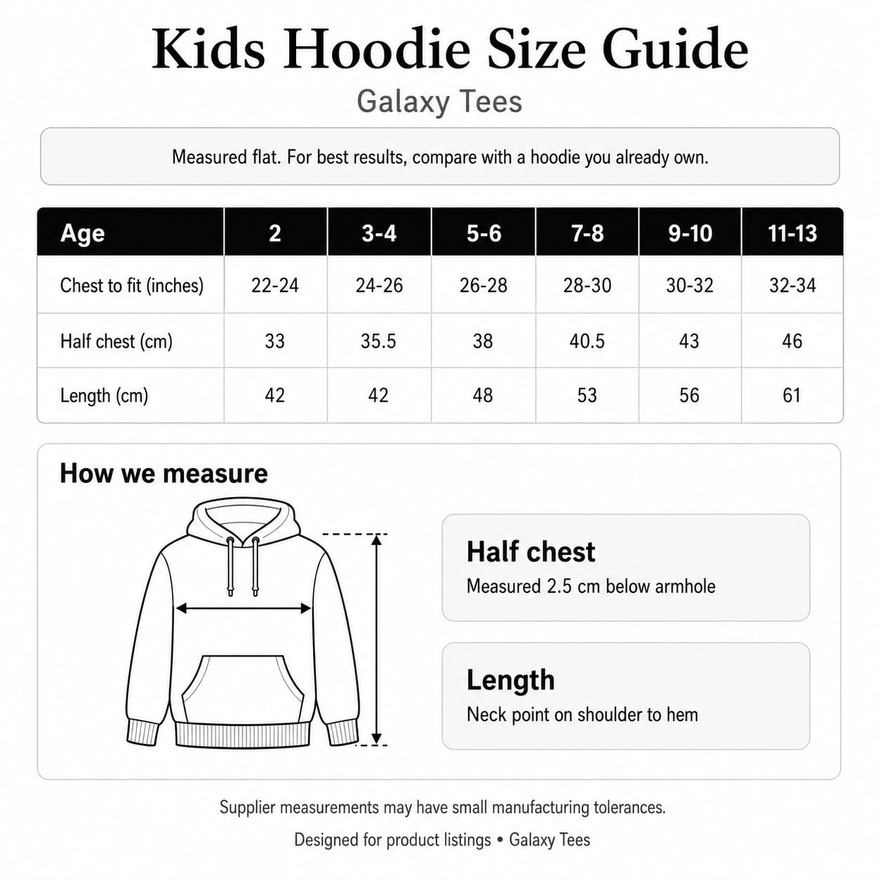 Personalised Galaxy Tees Kids England World Cup Hoodie, Custom Name & Number Back Print, Children’s Football Fan Pullover Top Gift - Galaxy Tees