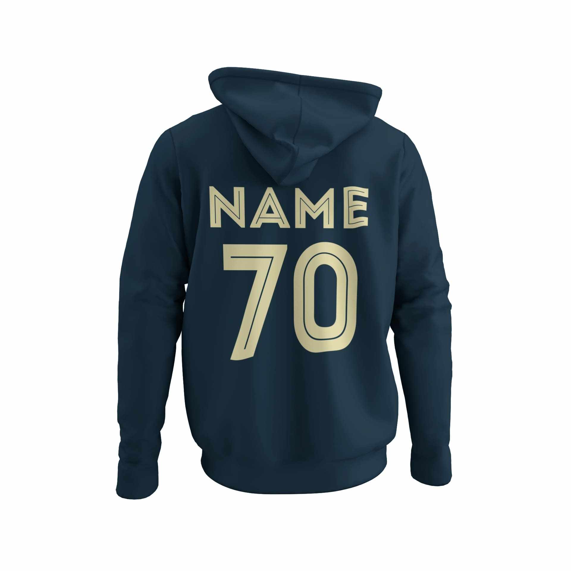 70th Birthday Personalised Vintage 1955 Hoodie Name & Age Back for 70tGalaxy Tees