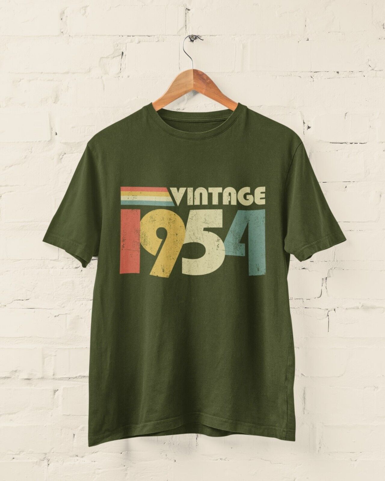 70th Birthday in 2024 T Shirt Vintage 1954 Gift Idea Novelty Present UGalaxy Tees