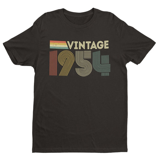 70th Birthday in 2024 T Shirt Vintage 1954 Retro Design Gift Idea PresGalaxy Tees