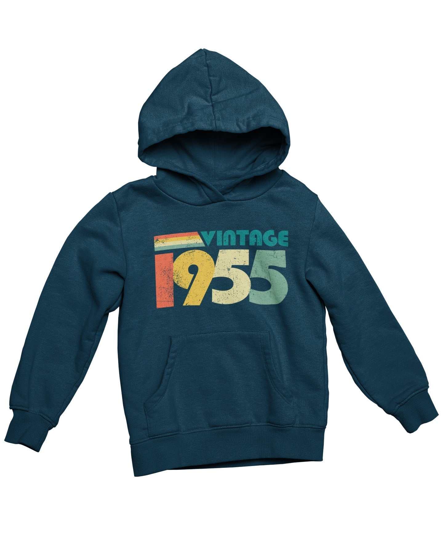 70th Birthday 2025 Hoodie with Vintage 1955 Retro Design