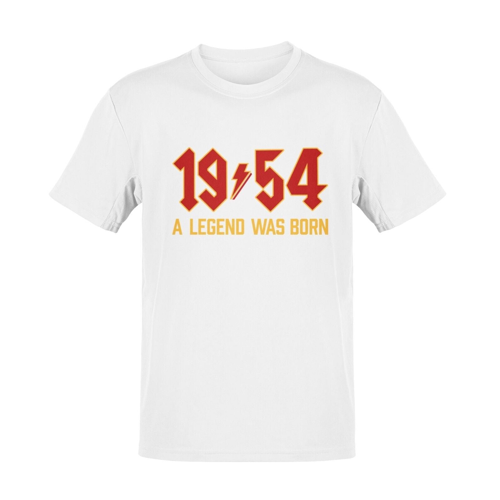 70th T Shirt 1954 A Legend Was Born With Name on Back For 2024 BirthdaGalaxy Tees