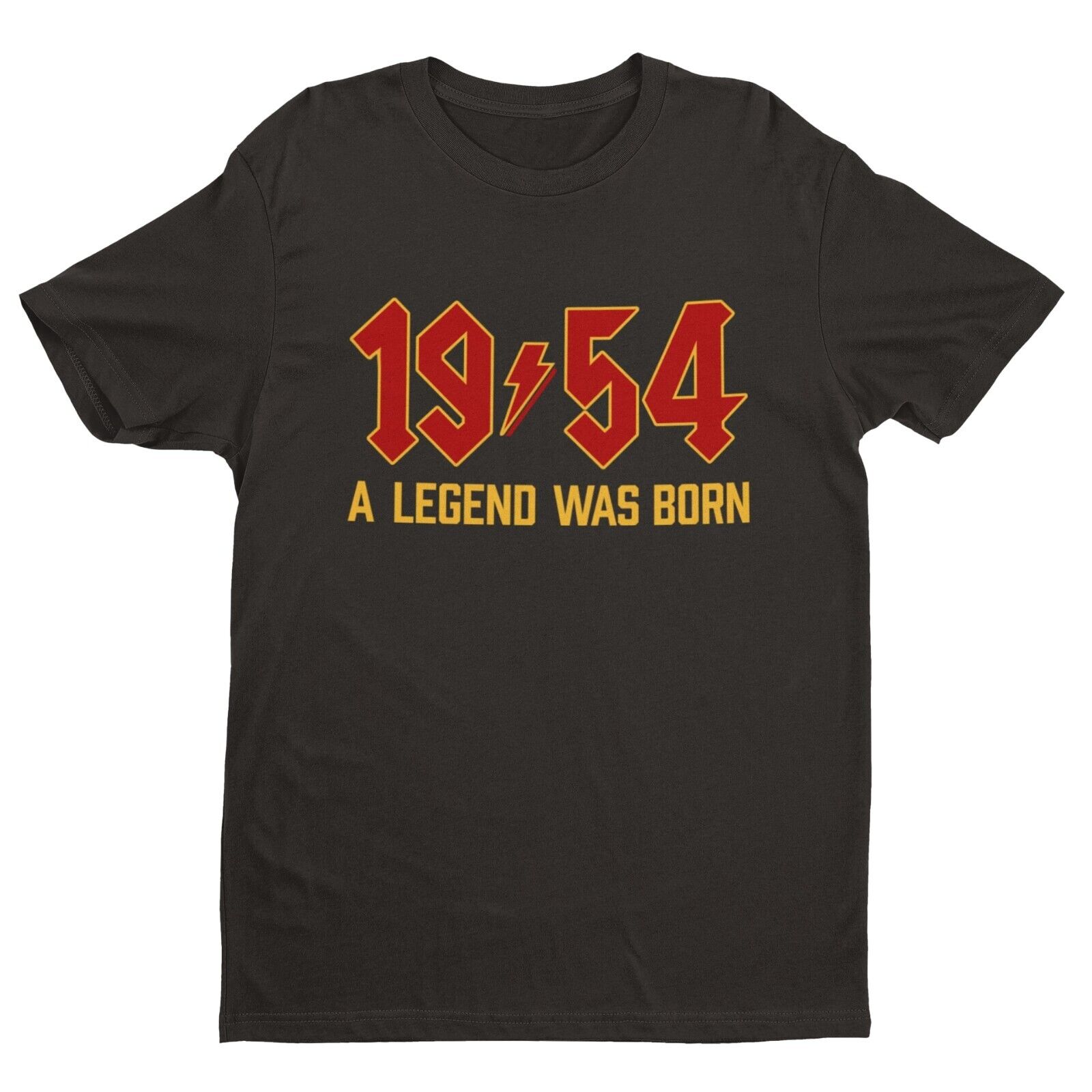 70th T Shirt 1954 A Legend Was Born With Name on Back For 2024 BirthdaGalaxy Tees