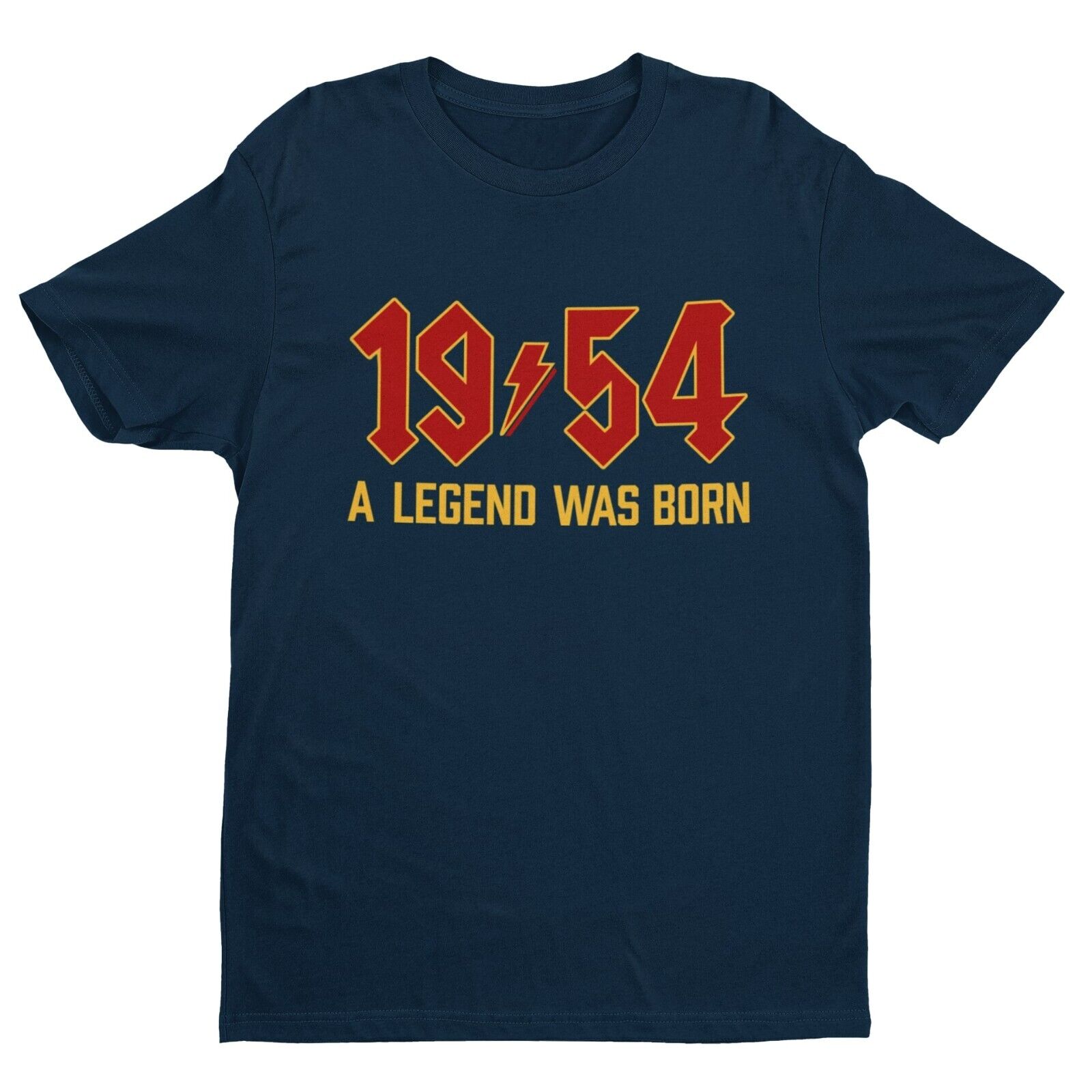 70th T Shirt 1954 A Legend Was Born With Name on Back For 2024 BirthdaGalaxy Tees