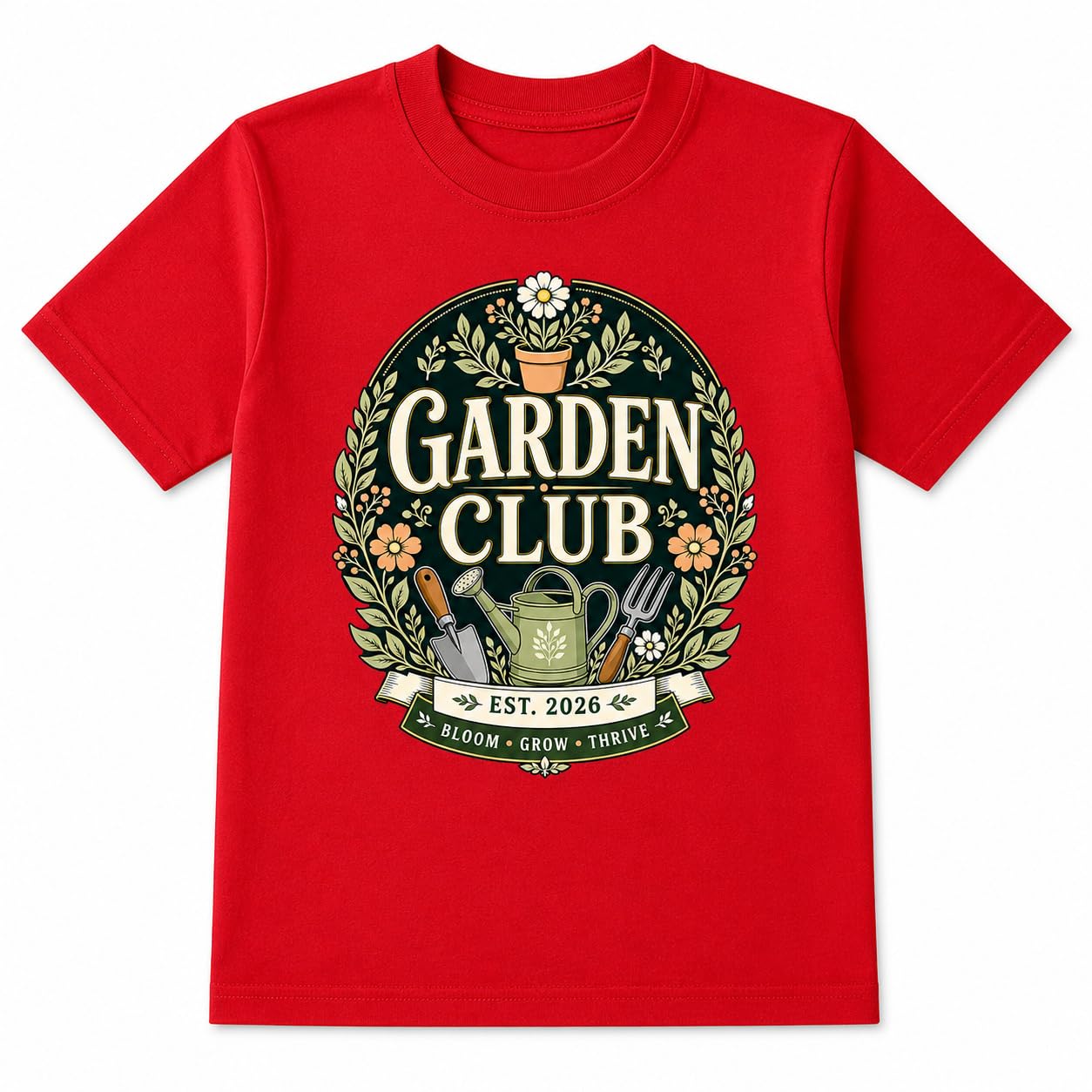 Kids Garden Club T-Shirt Vintage Gardening Gift T-Shirt Boys Girls Little Gardener Top - Galaxy Tees