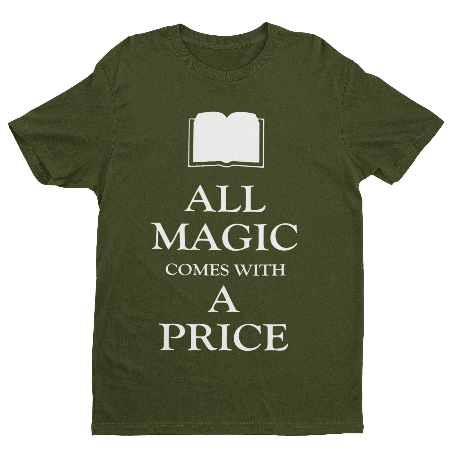 All Magic Comes With A Price T Shirt Retro Fairytale Upon A Time Once Galaxy Tees