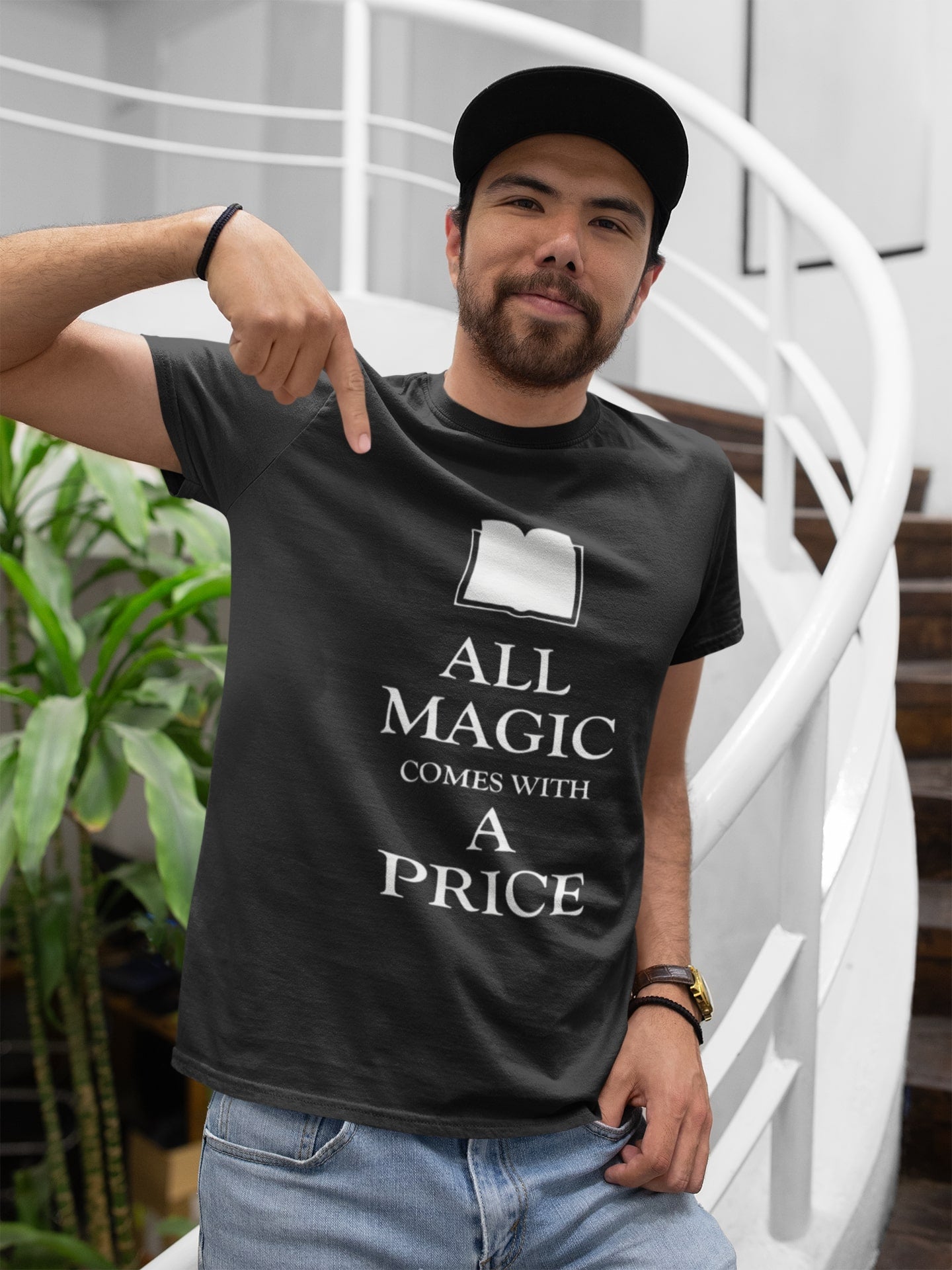 All Magic Comes With A Price T Shirt Retro Fairytale Upon A Time Once Galaxy Tees