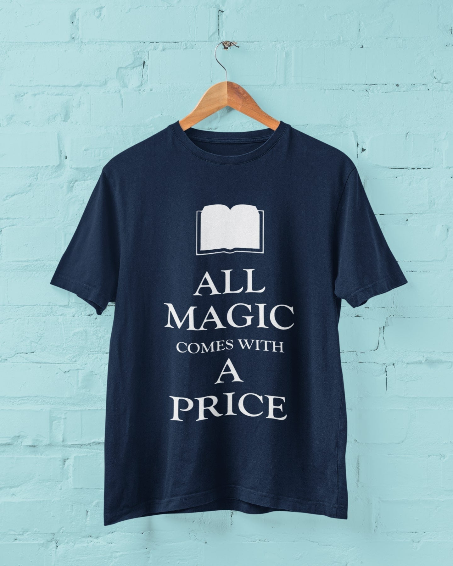 All Magic Comes With A Price T Shirt Retro Fairytale Upon A Time Once Galaxy Tees