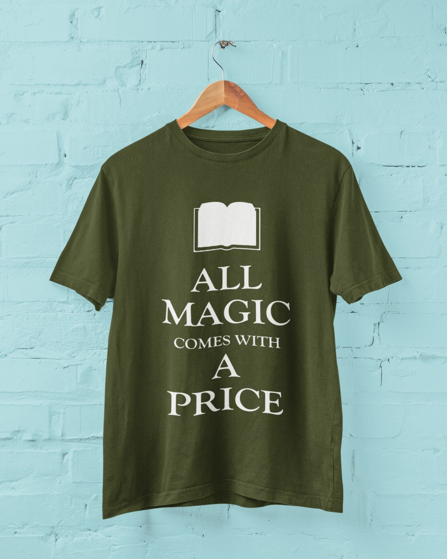 All Magic Comes With A Price T Shirt Retro Fairytale Upon A Time Once Galaxy Tees