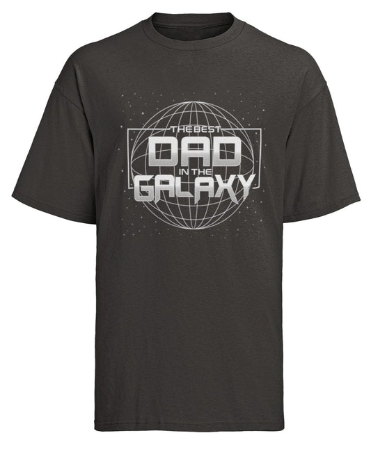 Best Dad In The Galaxy T Shirt Fathers Day Christmas Gift Present New Galaxy Tees