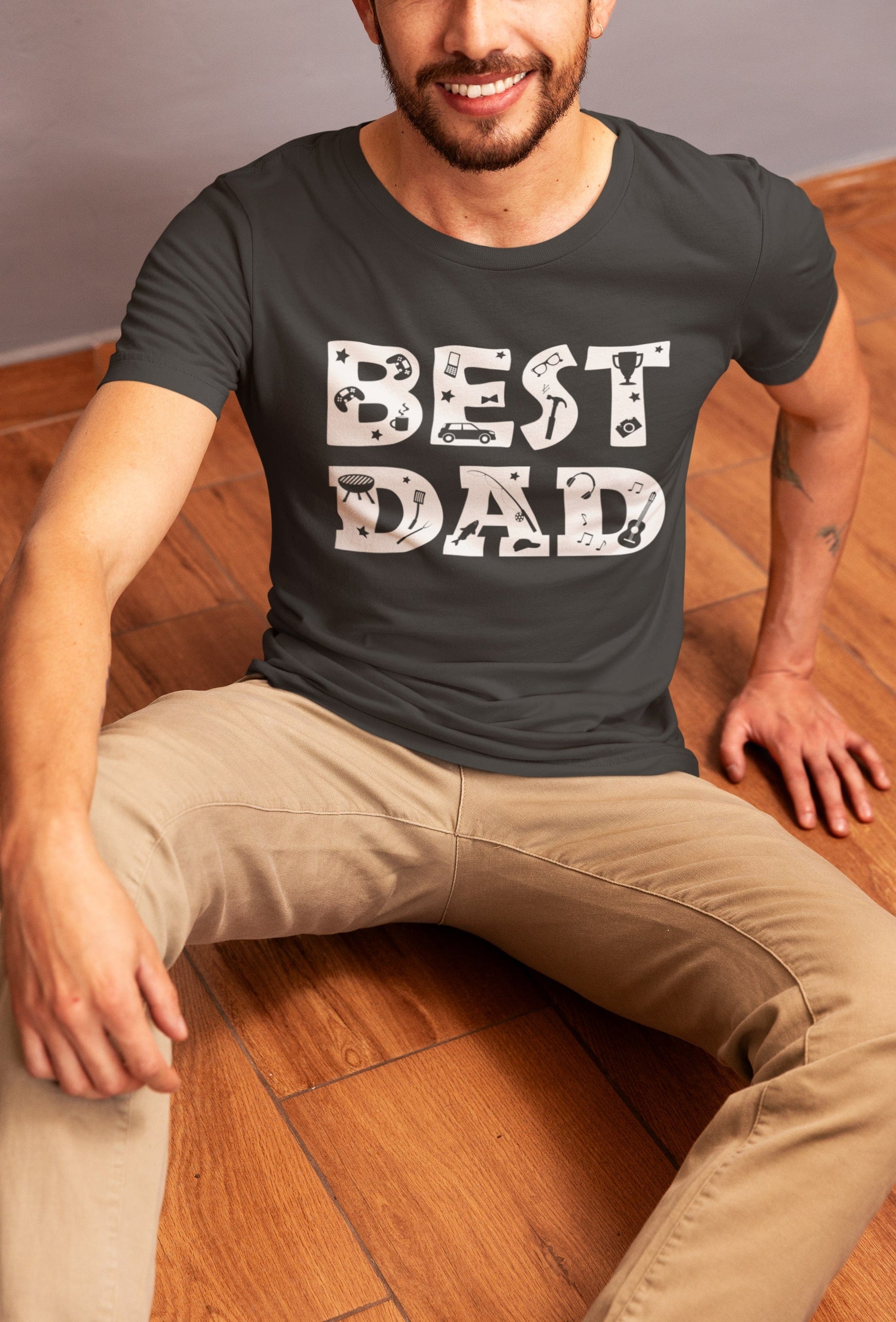 Best Dad T-Shirt Perfect Gift for Father’s Day Birthday or Everyday ApGalaxy Tees