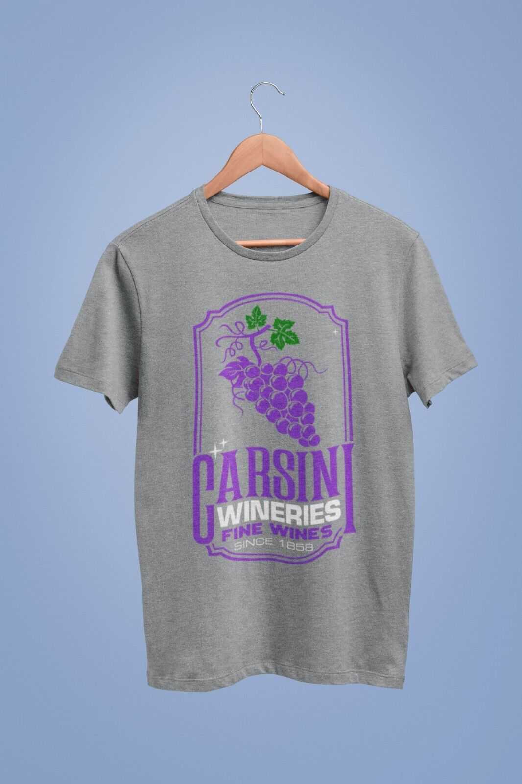 Carsini Wineries Retro 80s TV Themed T Shirt Columbo Detective ClassicGalaxy Tees