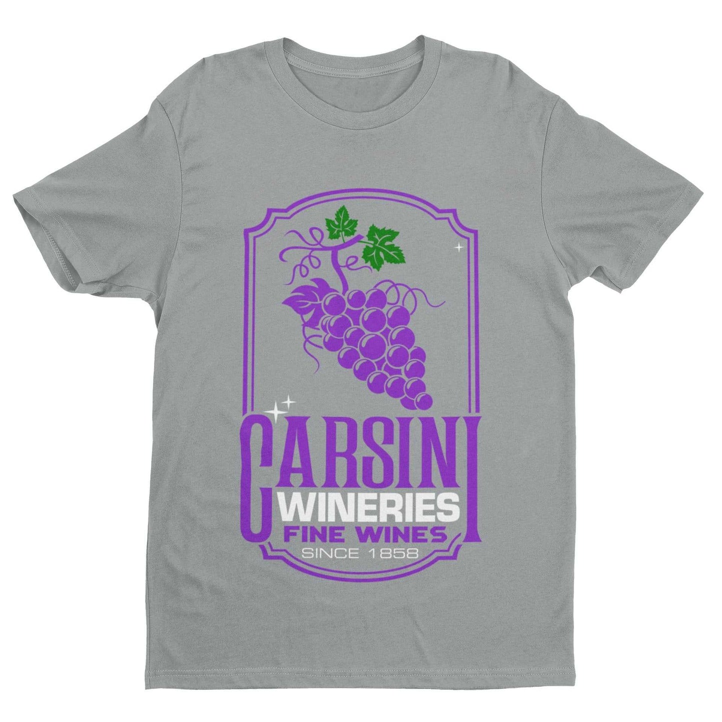 Carsini Wineries Retro 80s TV Themed T Shirt Columbo Detective ClassicGalaxy Tees