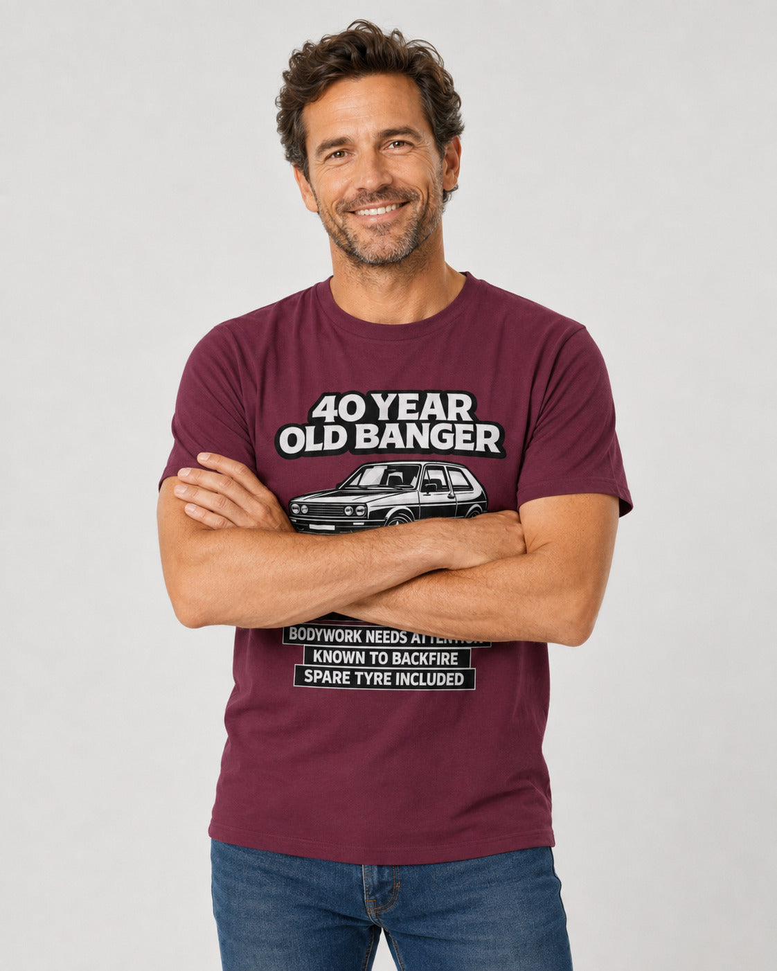 40 Year Old Banger Classic Hatchback T-Shirt