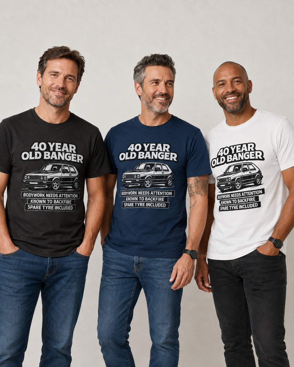 40 Year Old Banger Classic Hatchback T-Shirt