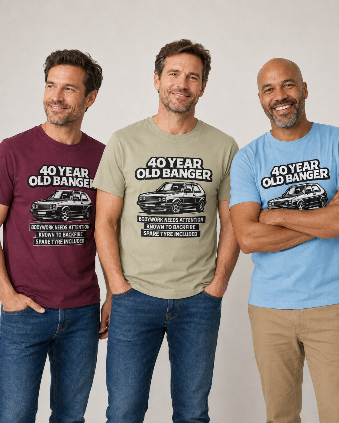 40 Year Old Banger Classic Hatchback T-Shirt