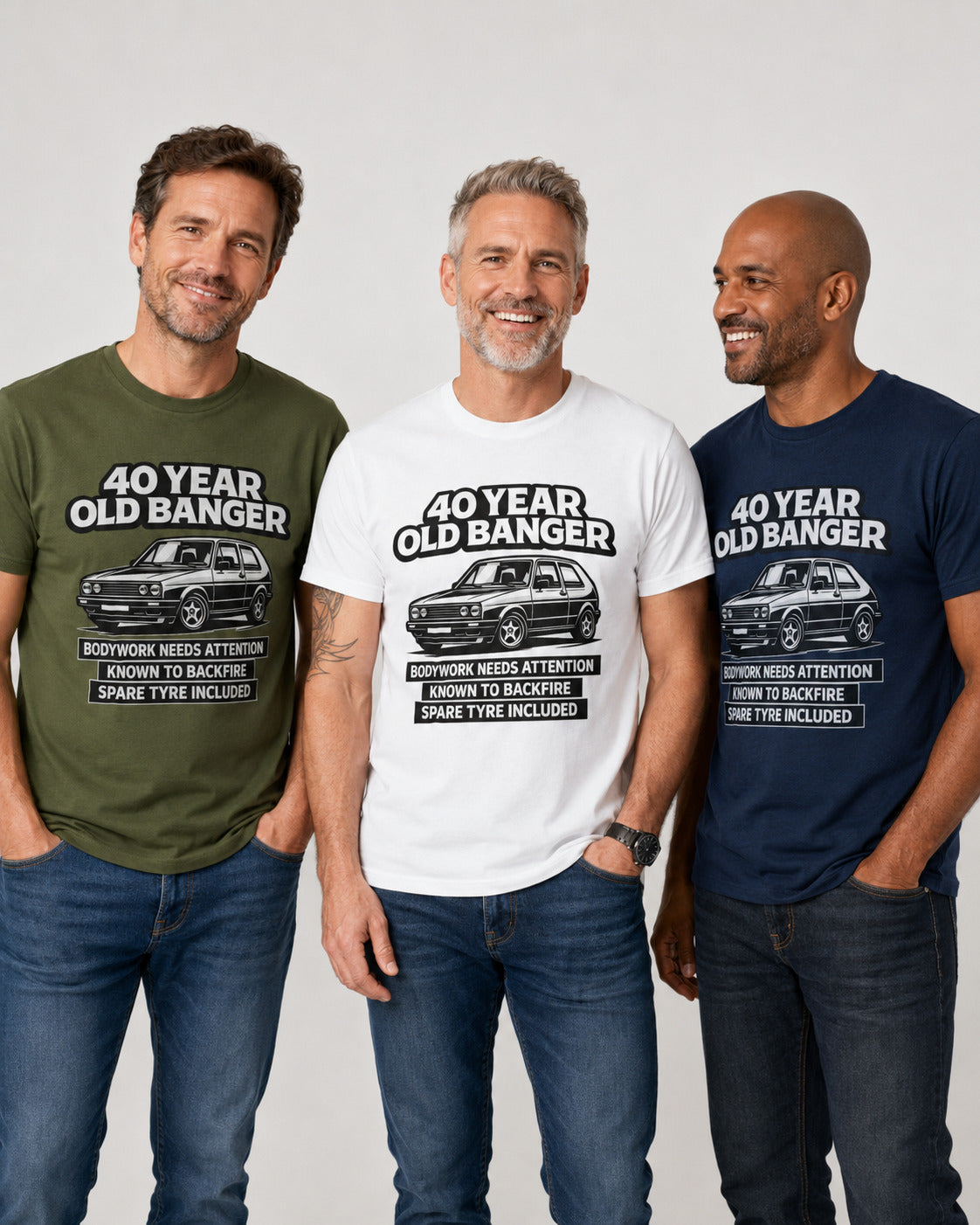 40 Year Old Banger Classic Hatchback T-Shirt