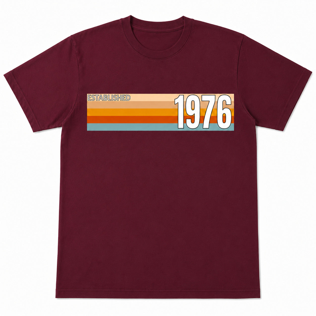 Established 1976 T-Shirt, 50th Birthday 2026 Retro Gift