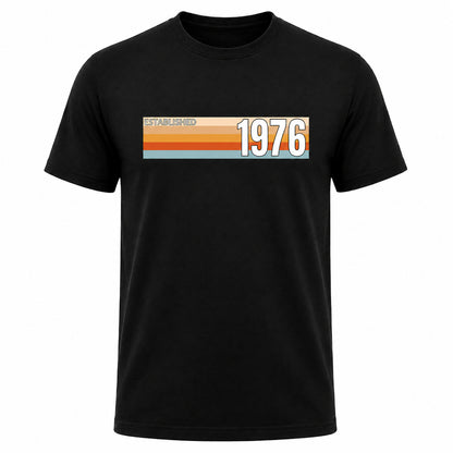 Established 1976 T-Shirt, 50th Birthday 2026 Retro Gift
