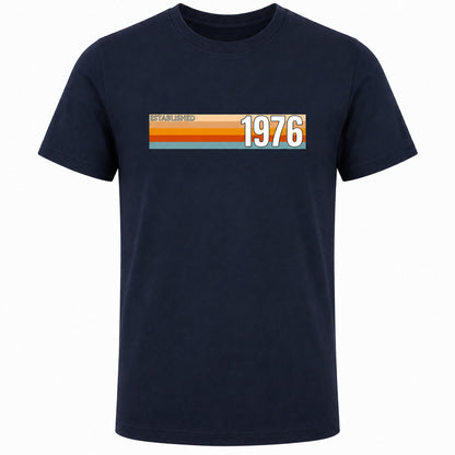 Established 1976 T-Shirt, 50th Birthday 2026 Retro Gift