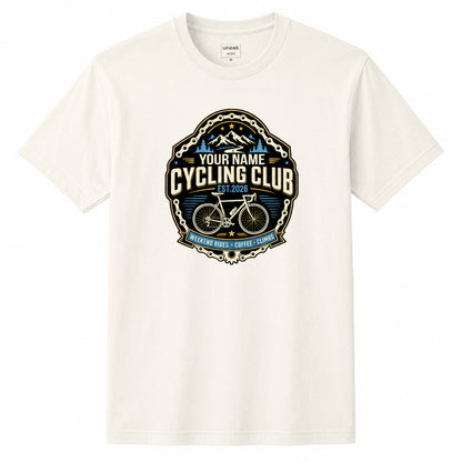 Personalised Cycling Club T-Shirt - Name & Year