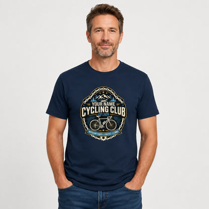Personalised Cycling Club T-Shirt - Name & Year