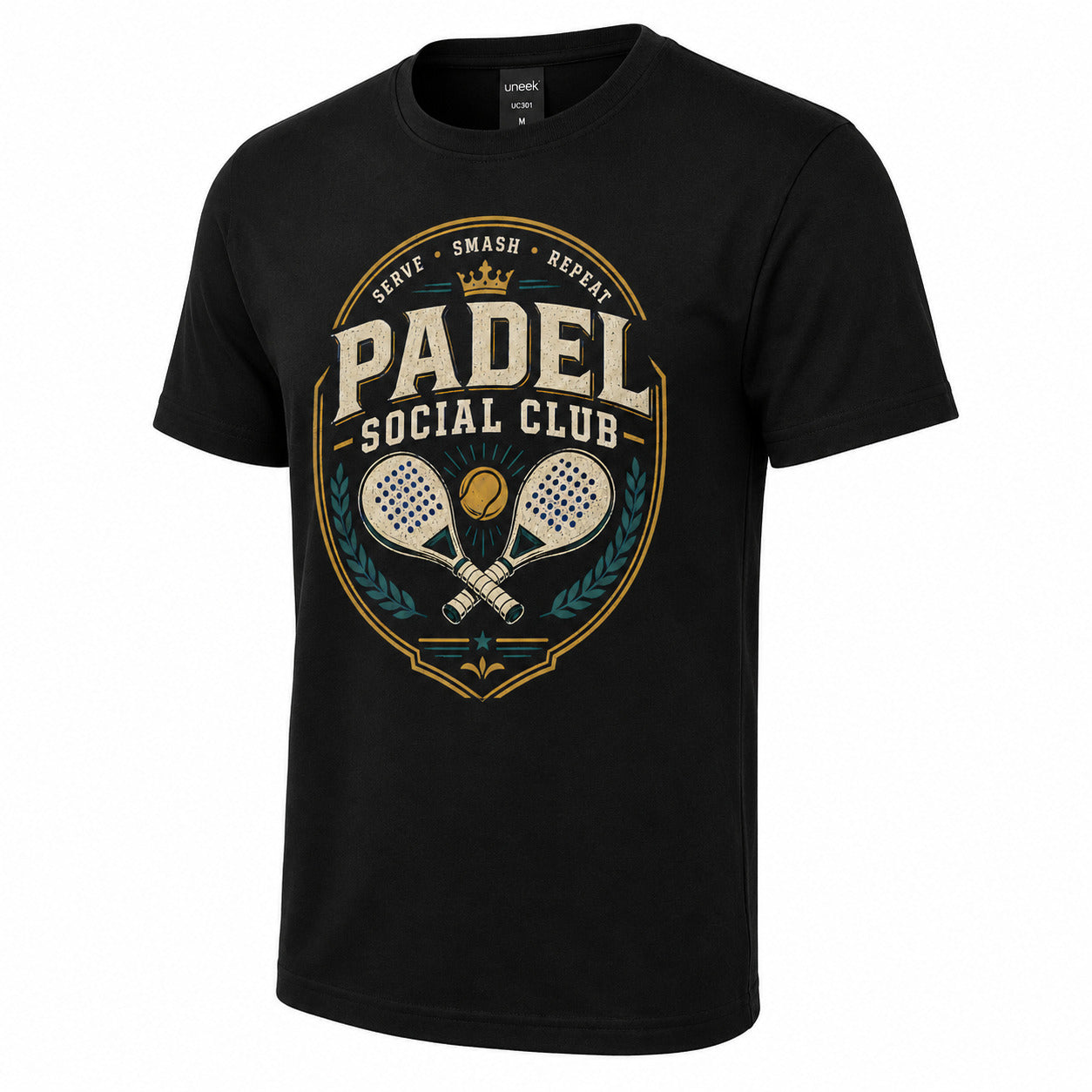 Galaxy Tees Padel Social Club T-Shirt, Vintage Racket Sport Tee