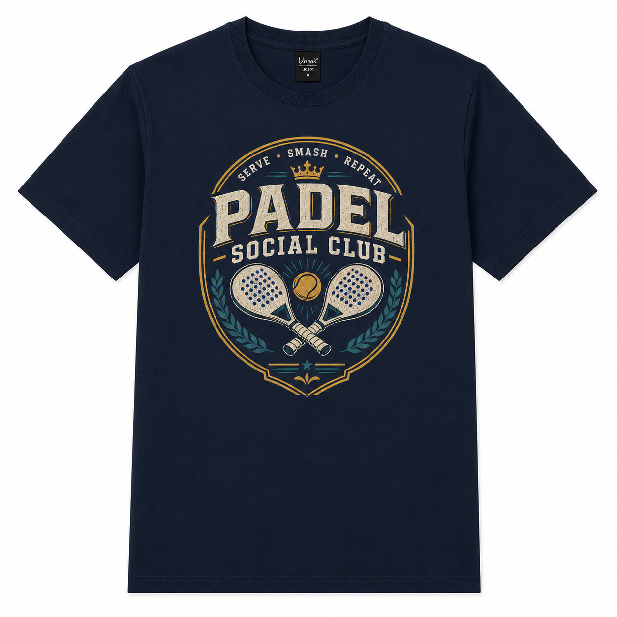 Galaxy Tees Padel Social Club T-Shirt, Vintage Racket Sport Tee