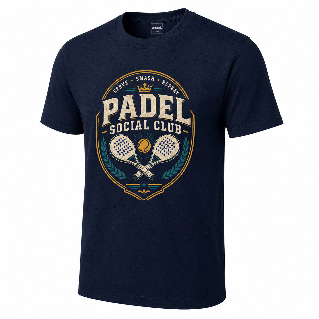 Galaxy Tees Padel Social Club T-Shirt, Vintage Racket Sport Tee
