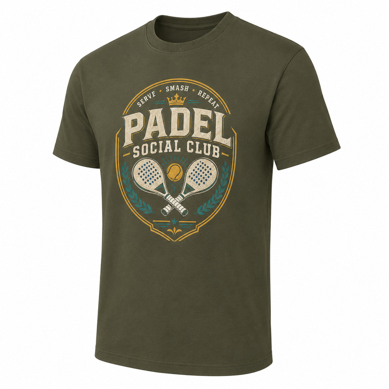 Galaxy Tees Padel Social Club T-Shirt, Vintage Racket Sport Tee