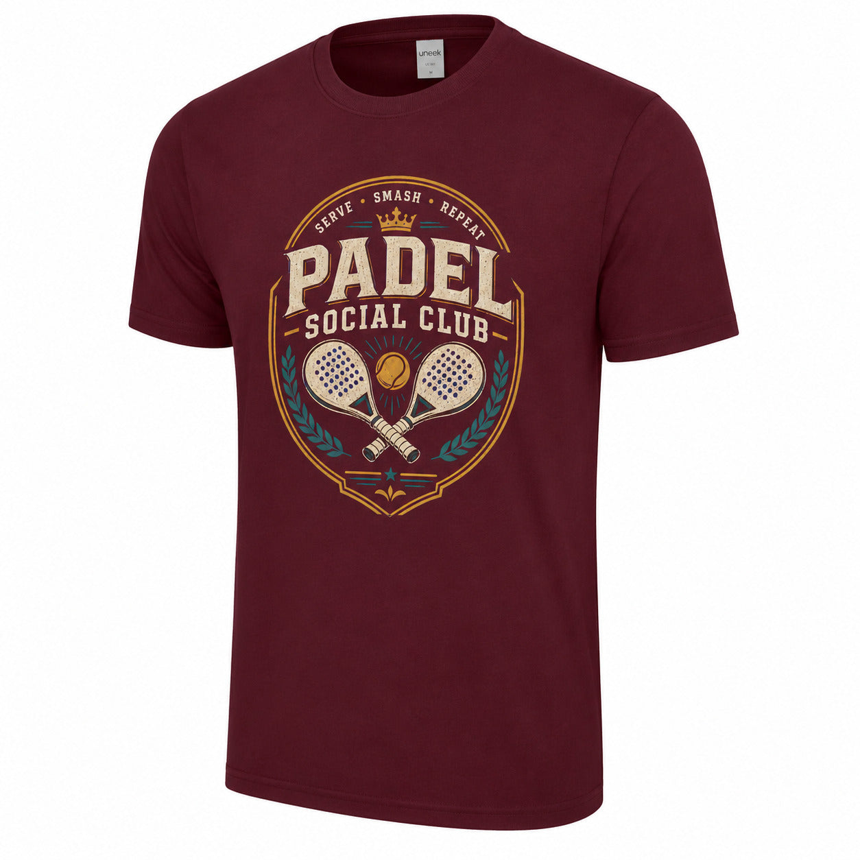 Galaxy Tees Padel Social Club T-Shirt, Vintage Racket Sport Tee