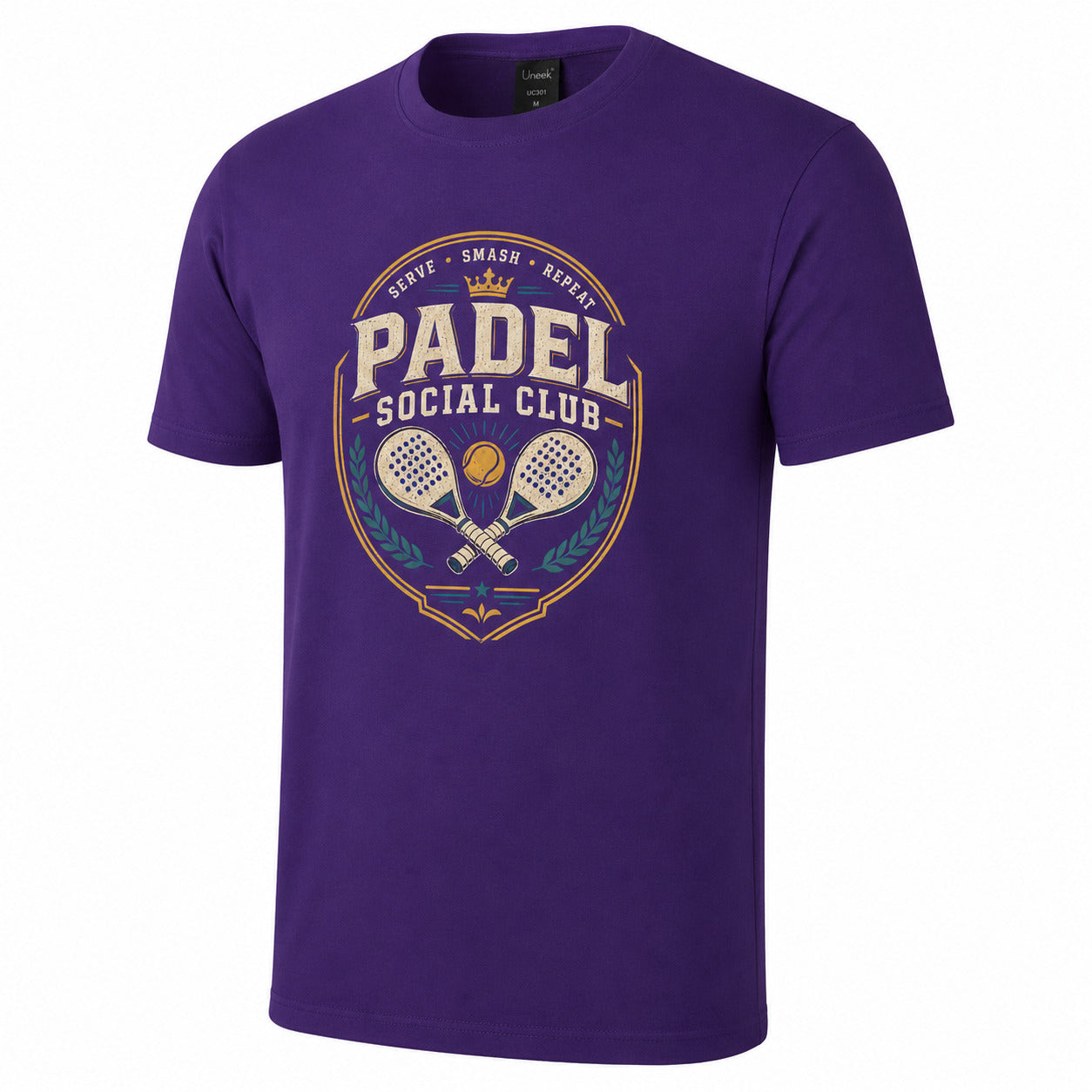 Galaxy Tees Padel Social Club T-Shirt, Vintage Racket Sport Tee