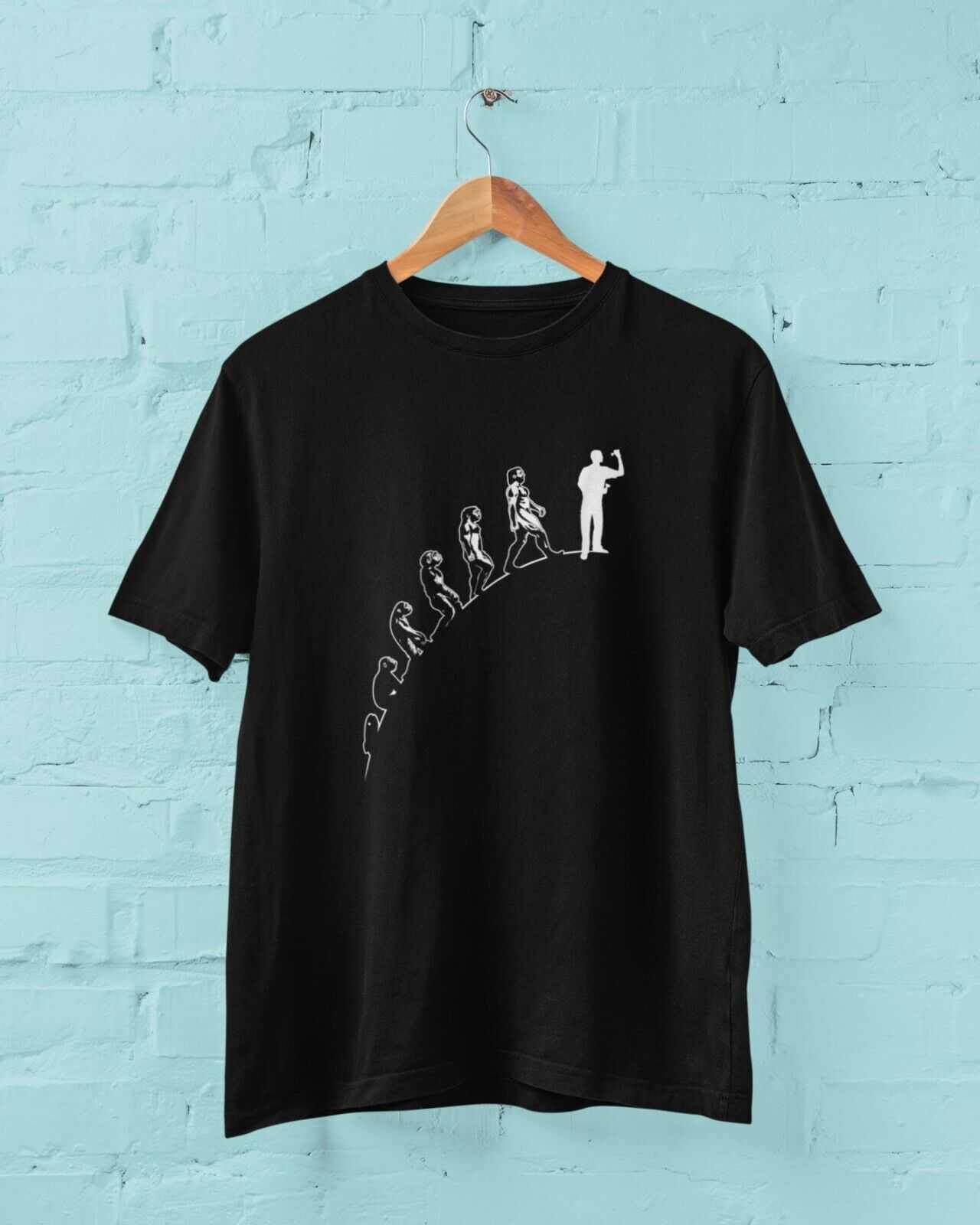 Curved EVOLUTION OF THE DARTS PLAYER Funny T Shirt Man To Oche Gift IdGalaxy Tees