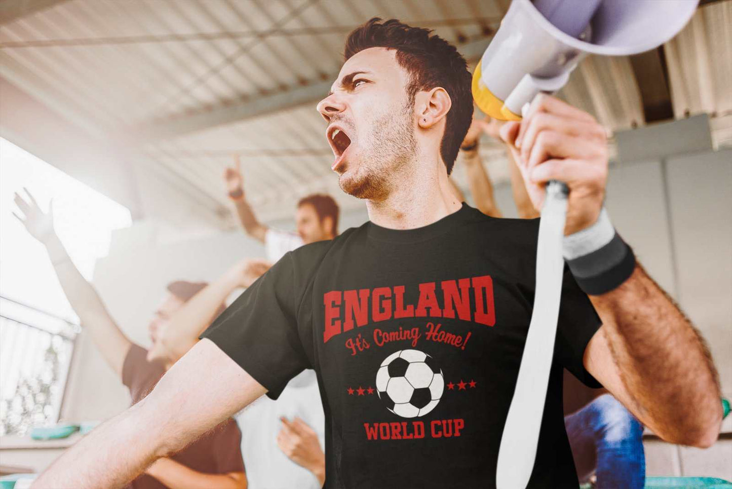 ENGLAND Football World Cup T Shirt It's Coming Home Supporter Fan Win Galaxy Tees