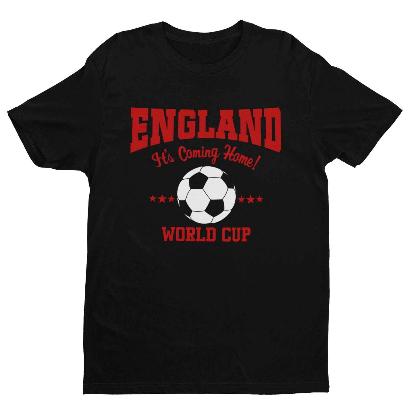 ENGLAND Football World Cup T Shirt It's Coming Home Supporter Fan Win Galaxy Tees