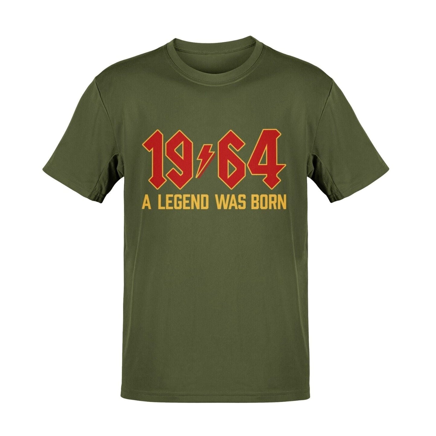 Funny 60th Birthday in 2024 T Shirt 1964 A Legend Was Born Rock Font GGalaxy Tees