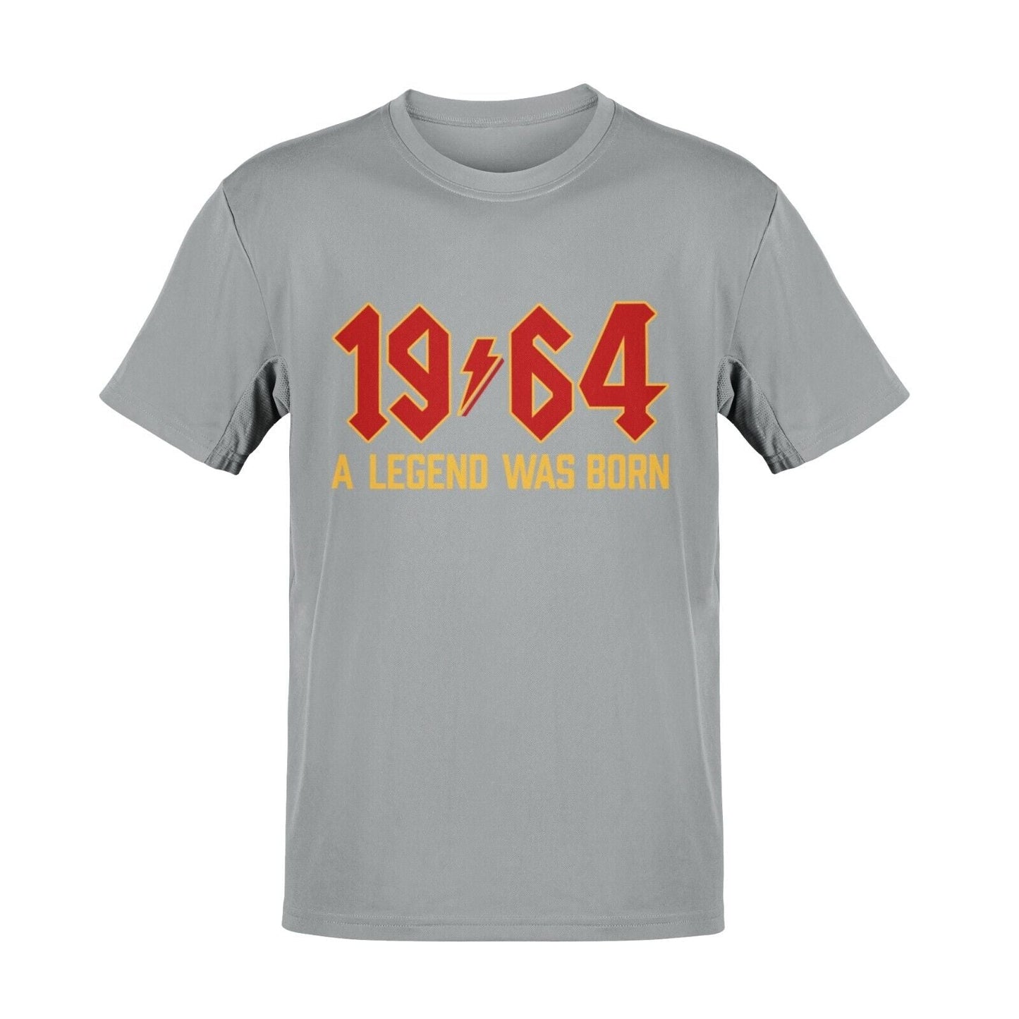 Funny 60th Birthday in 2024 T Shirt 1964 A Legend Was Born Rock Font GGalaxy Tees