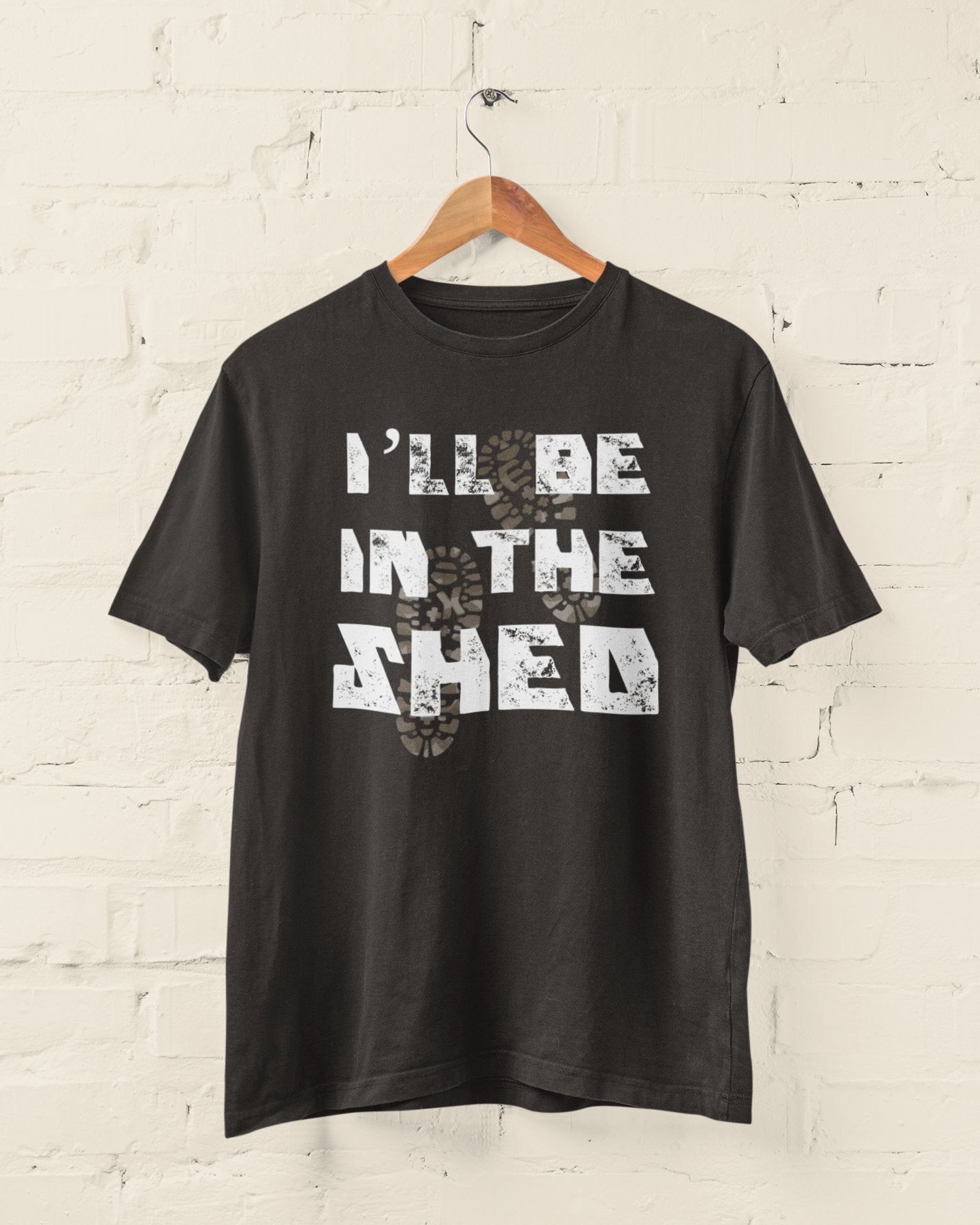 Funny Dad T Shirt I'll Be In The Shed DIY Guy Grandad Novelty Gift IdeGalaxy Tees