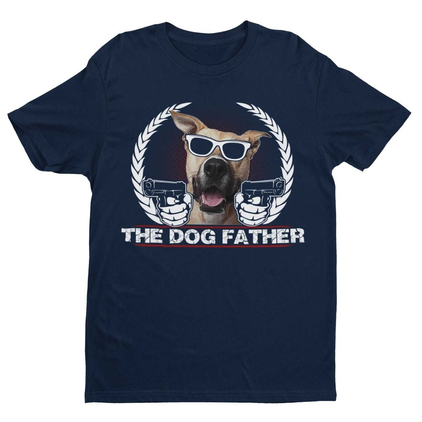 Funny Dog Lover T Shirt THE DOGFATHER Parody Godfather Movie Gift For Galaxy Tees