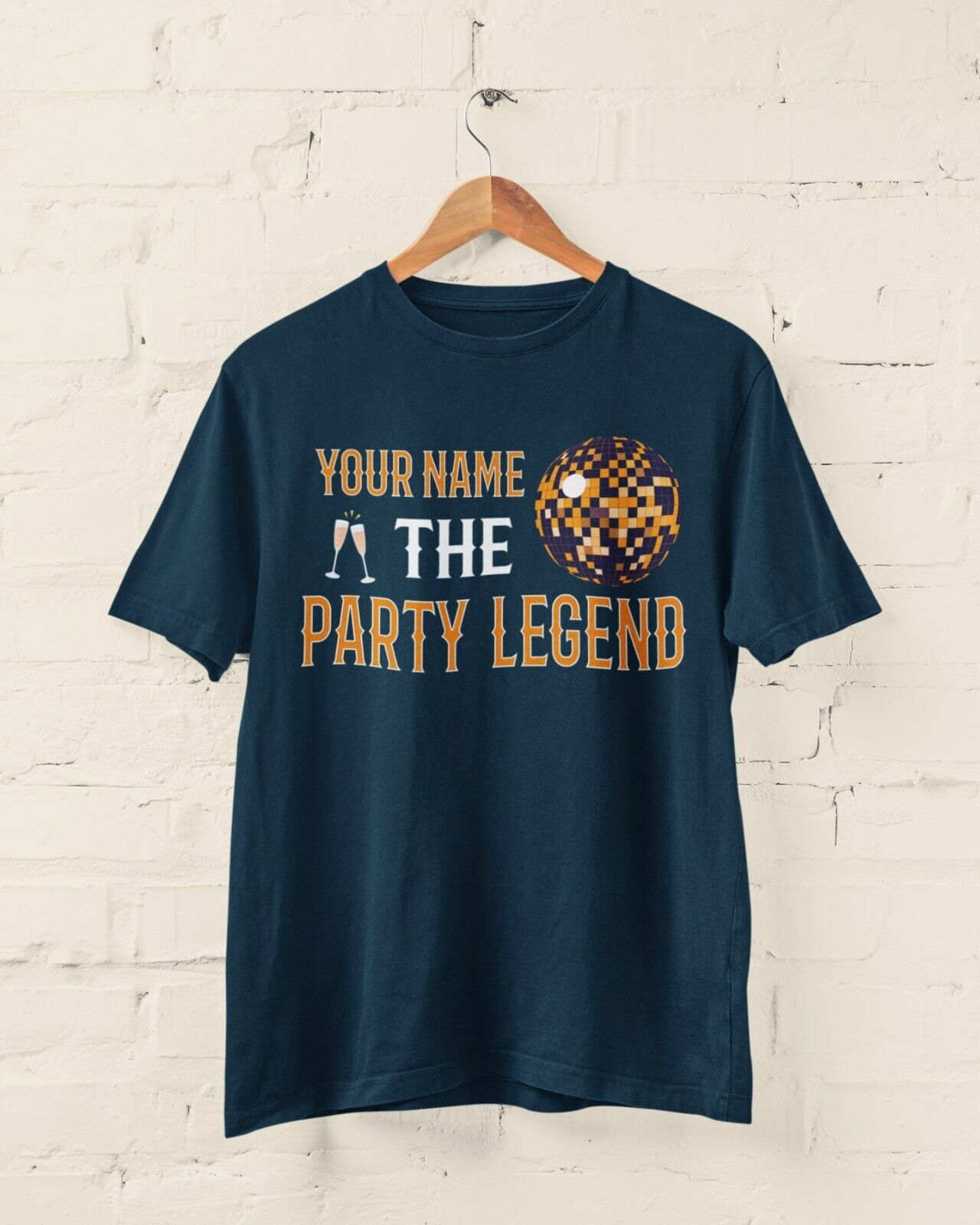 Funny Personalised T Shirt ANY NAME the PARTY LEGEND Novelty Gift IdeaGalaxy Tees